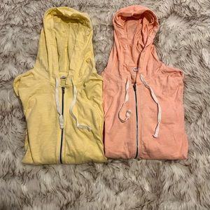 2 old navy hoodies